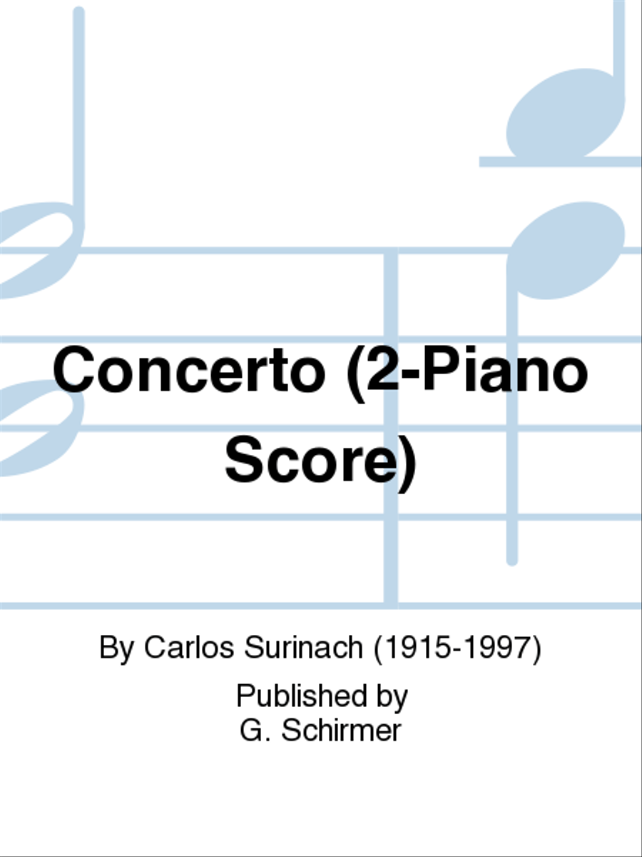 Concerto (2-Piano Score)