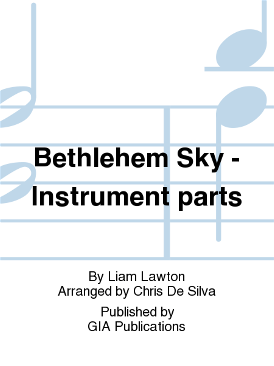 Bethlehem Sky - Instrument edition Flute scores gallery preview page 1