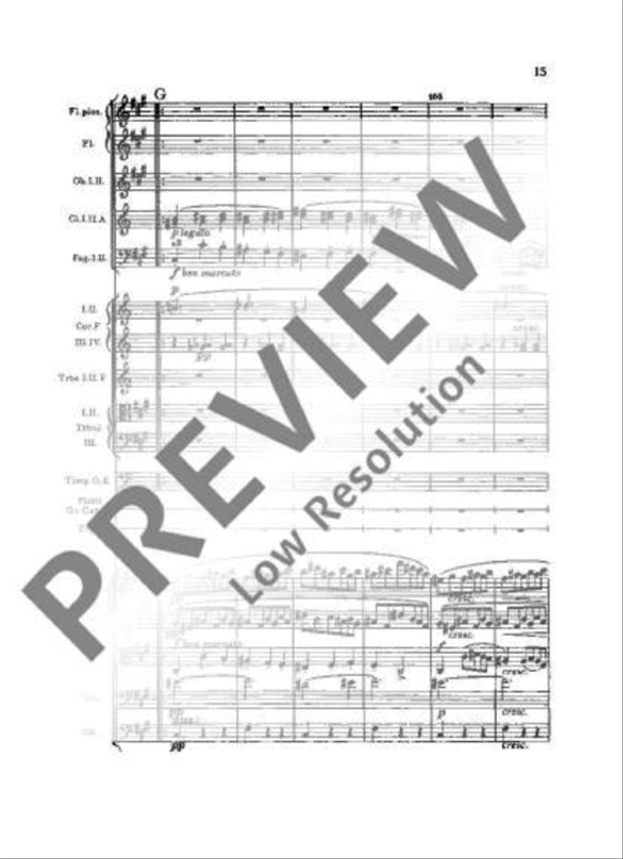 Slavonic Dances Orchestra scores gallery preview page 18