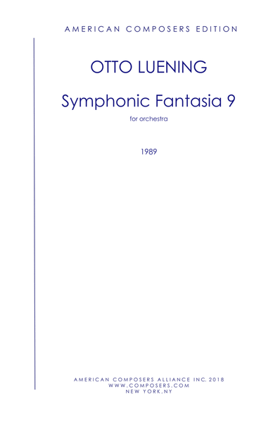 [Luening] Symphonic Fantasia No. 9