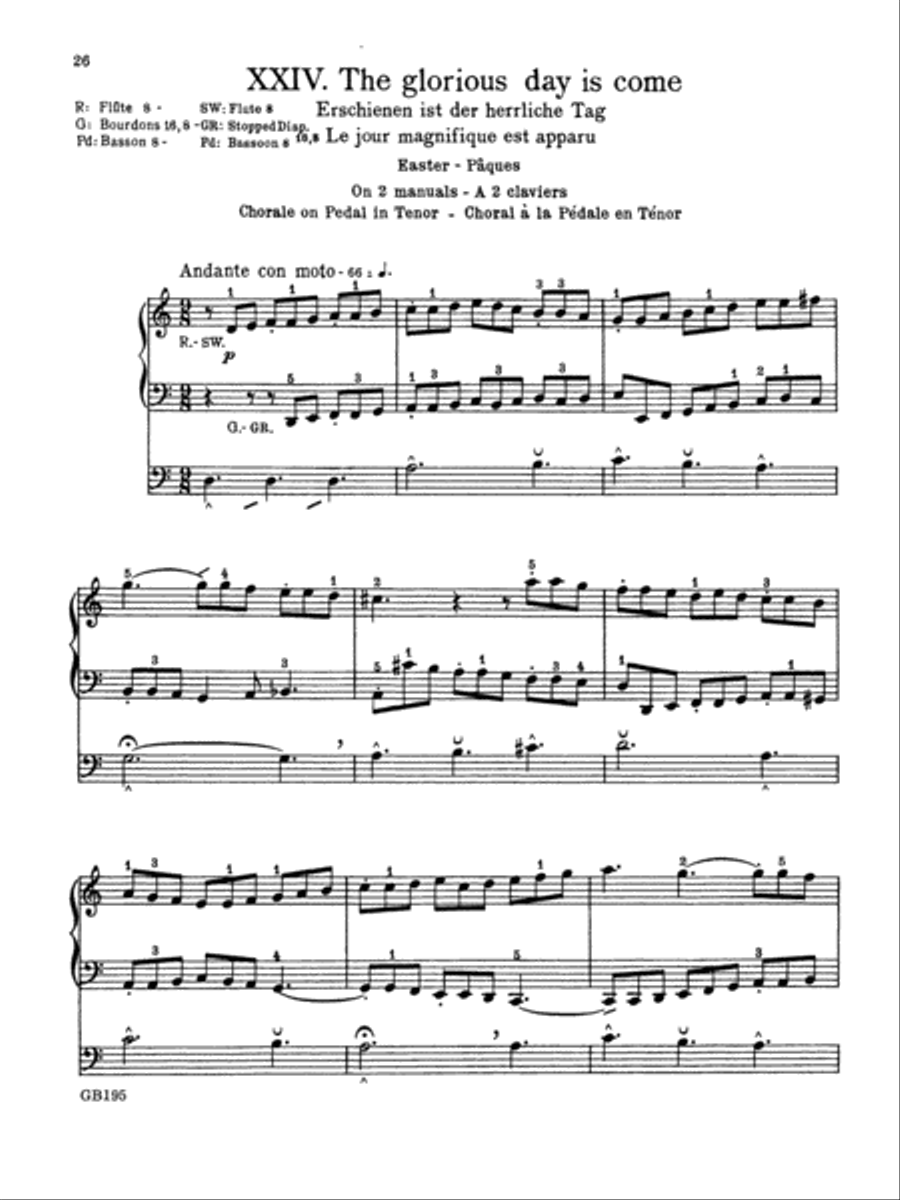 Seventy-Nine Chorales for the Organ, Opus 28