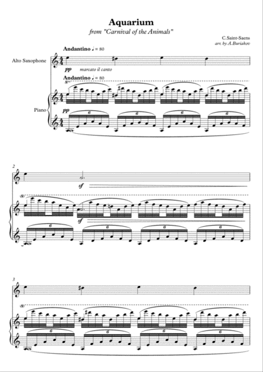 Animals shop alto sax