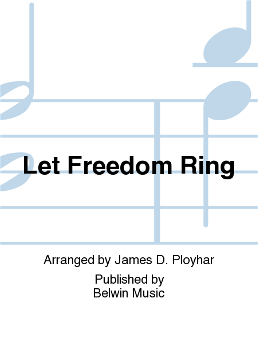 Let Freedom Ring Concert Band scores gallery preview page 1