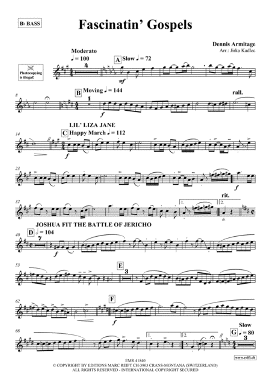 Fascinatin' Gospels Piano Accompaniment scores gallery preview page 2
