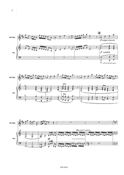 Concertino for Euphonium and Piano