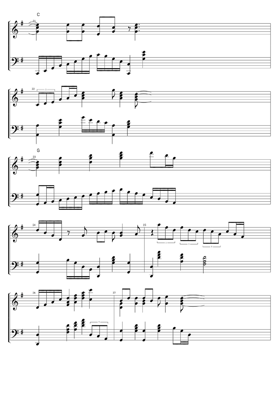 You've Got A Friend You've Got A Friend Piano Solo scores gallery preview page 3