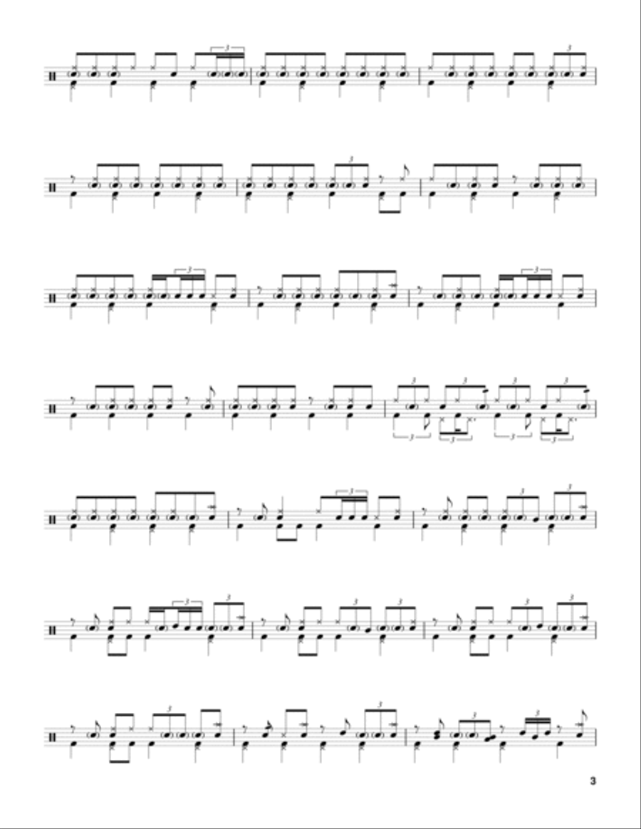 Keep The Customer Satisfied Drum Set scores gallery preview page 3