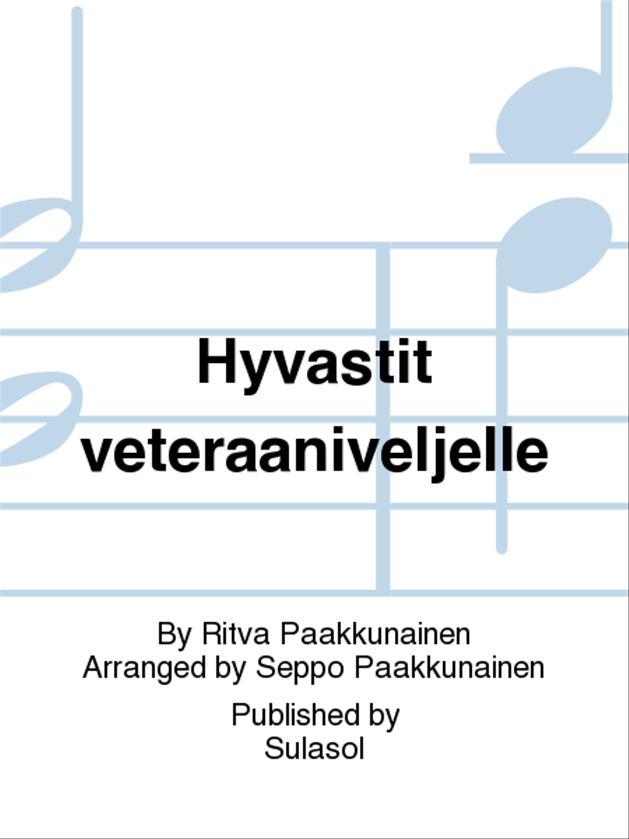 Hyvästit veteraaniveljelle TTBB scores gallery preview page 1
