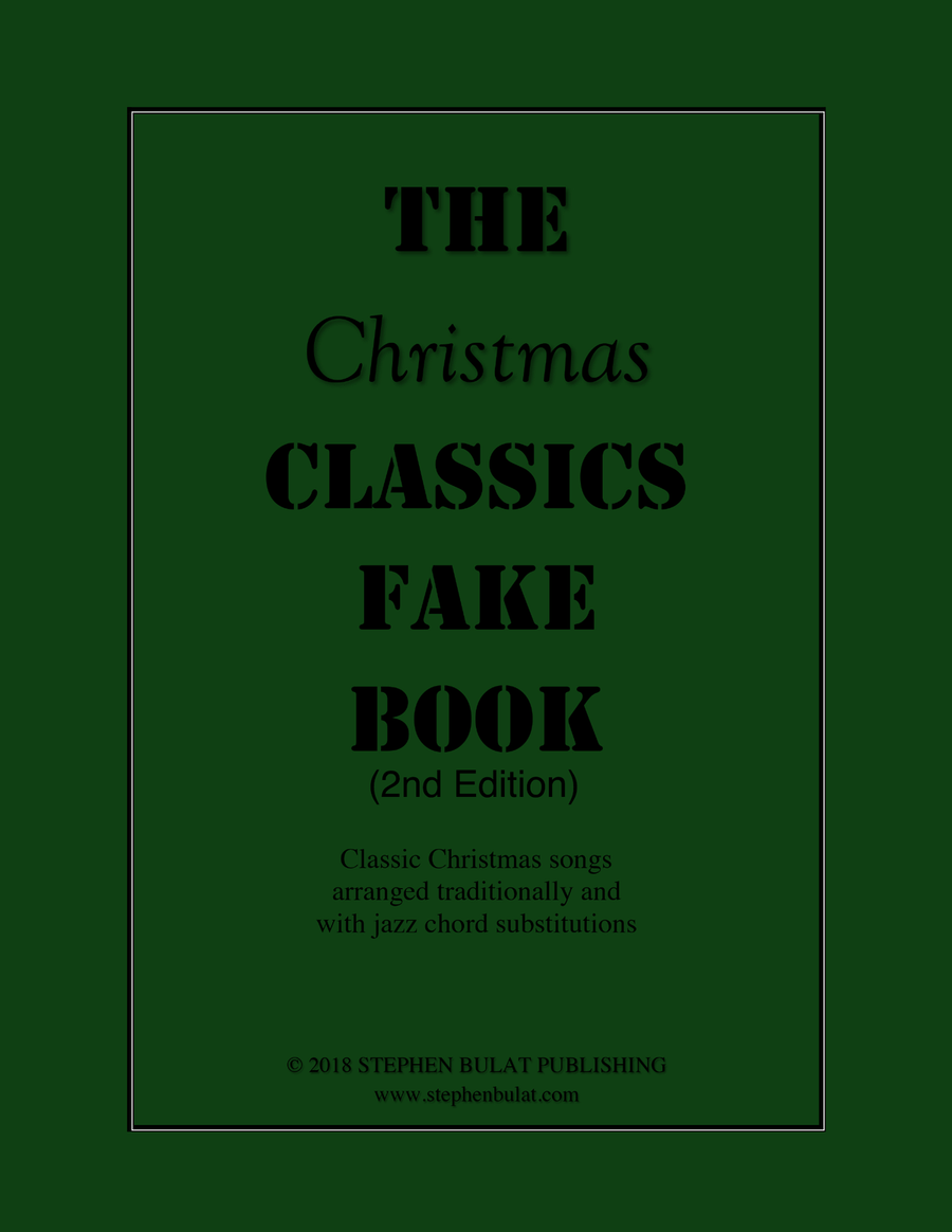 The Christmas Classics Fake Book (Bb Instruments) - Popular Christmas carols arranged in lead sheet Jazz Ensemble scores gallery preview page 1