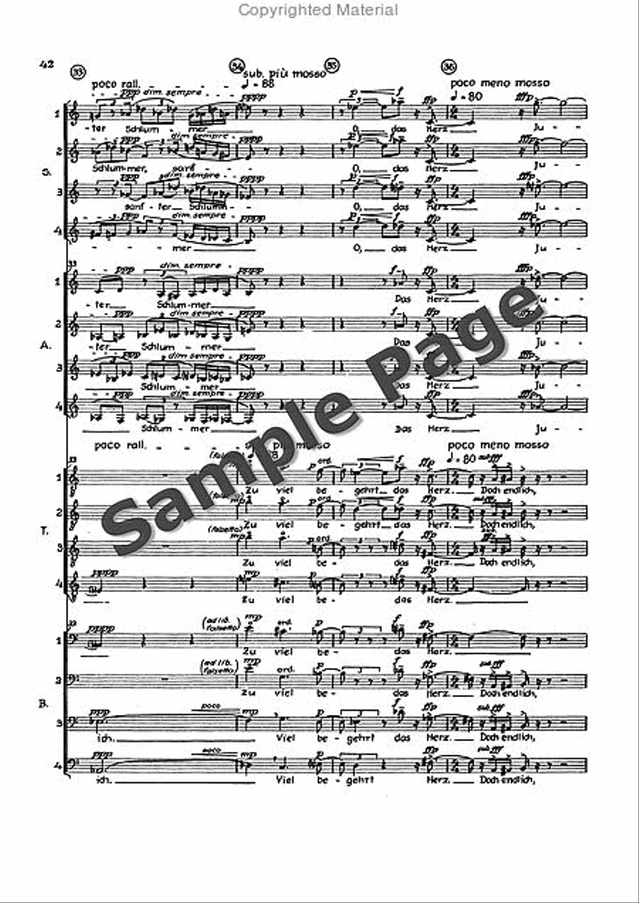 3 Phantasien 3 Phantasien 4-Part scores gallery preview page 43