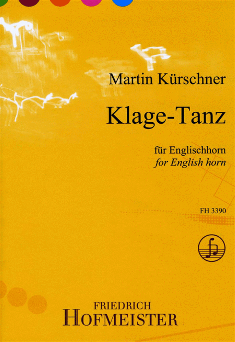 Klage-Tanz English Horn scores gallery preview page 1