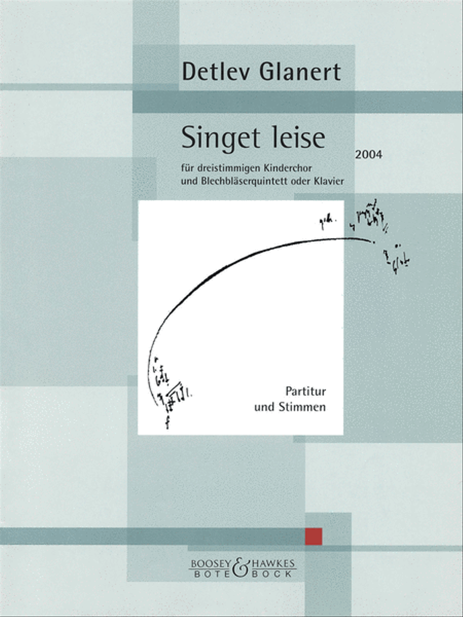 Singet Leise (2004) Choir scores gallery preview page 1