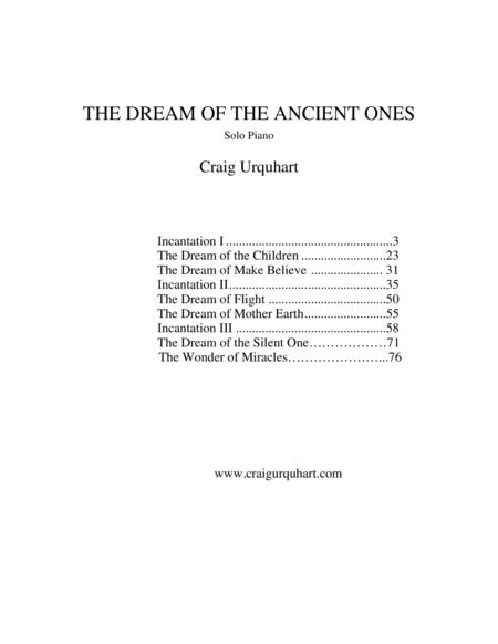 Craig Urquhart - THE DREAM OF THE ANCIENT ONES - (complete album)