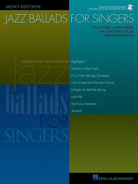 Jazz Ballads for Singers - Men's Edition image number null