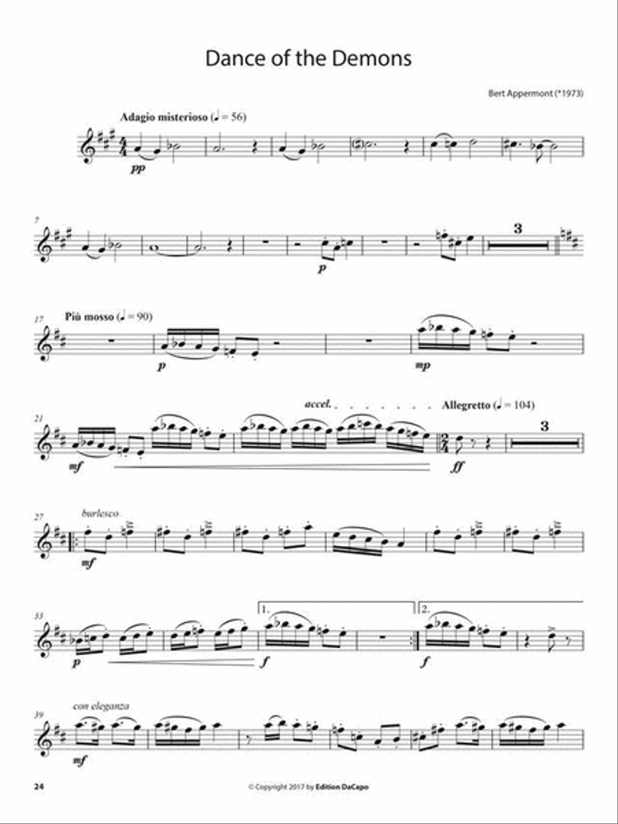 Da Capo Bühnenspaß Bronze - Altsaxophon Alto Saxophone scores gallery preview page 5