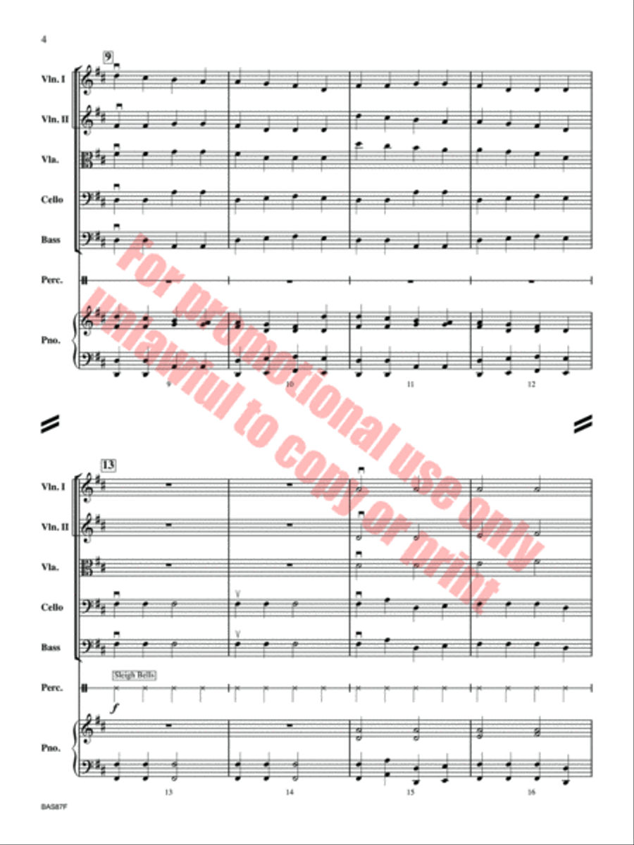 A Holiday Remix Orchestra scores gallery preview page 5