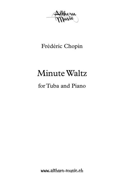 Minute Waltz for Tuba and Piano
