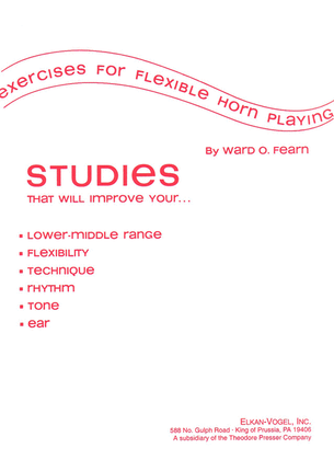 Book cover for Exercises For Flexible Horn Playing