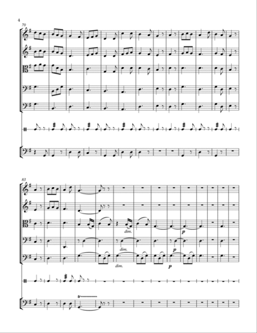 A Festival of Carols A Festival of Carols Chamber Music scores gallery preview page 4