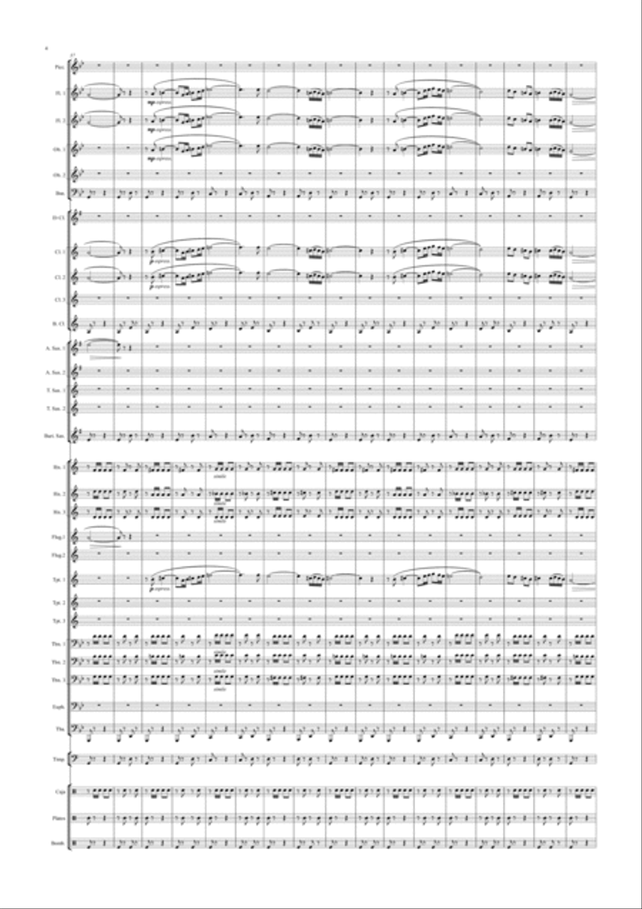 Bernardo Gómez Bernardo Gómez Concert Band scores gallery preview page 5