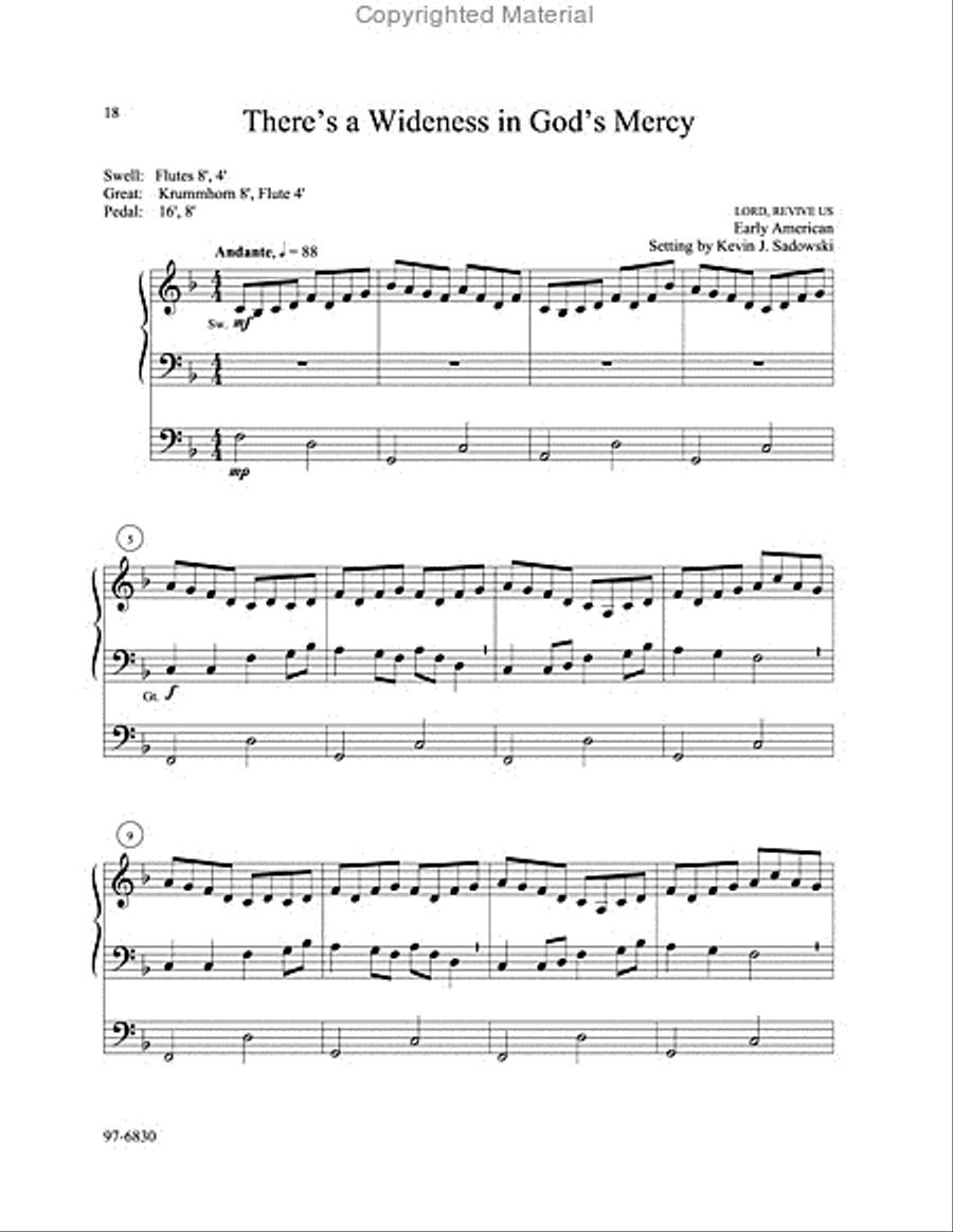Twelve Hymn Preludes Twelve Hymn Preludes Organ scores gallery preview page 7
