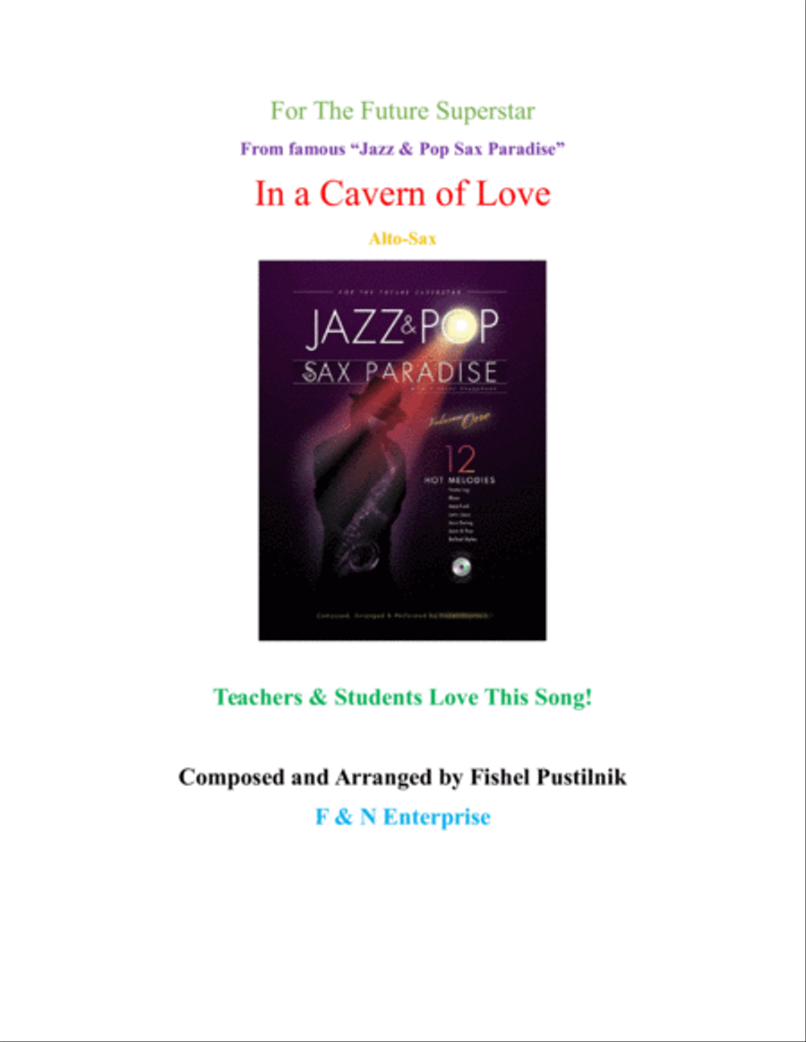 "In A Cavern Of Love"-for Alto Sax from CD "Sax Paradise"-Video image number null