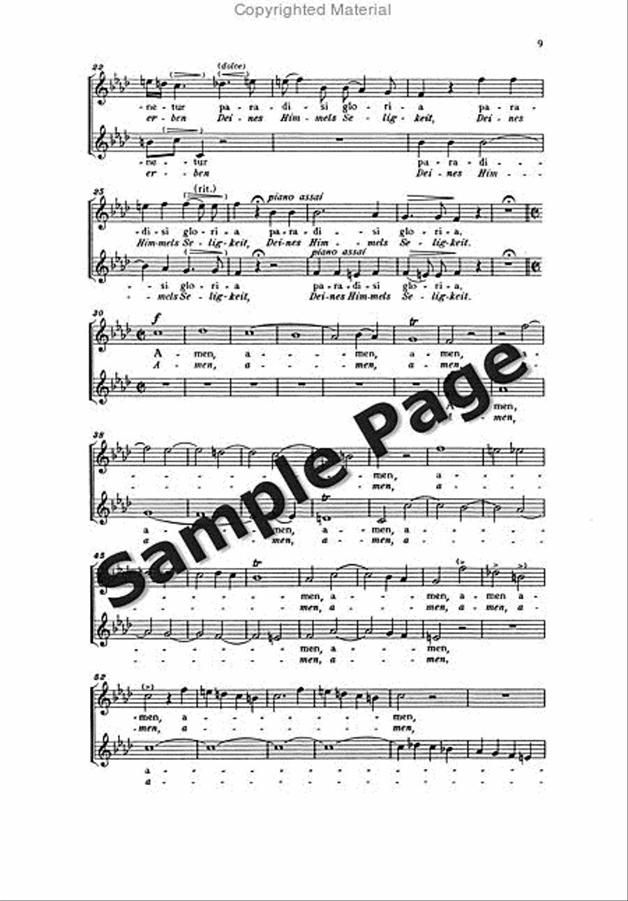Stabat Mater Choir scores gallery preview page 12