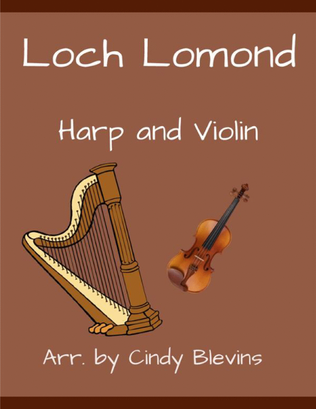 Loch Lomond, for Harp and Violin
