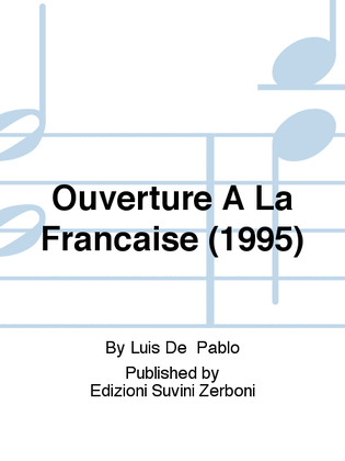 Ouverture A La Française (1995)