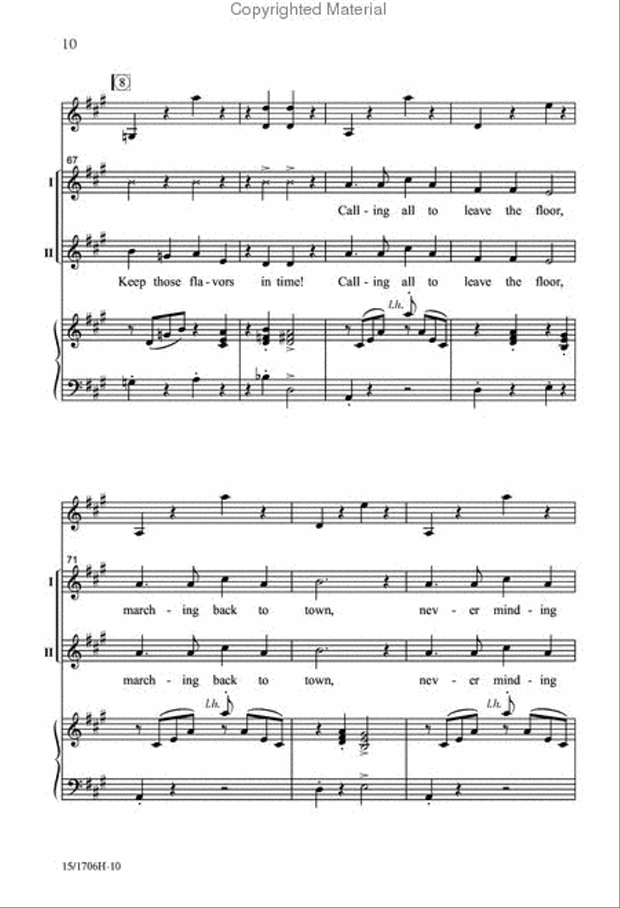 Pop Bottle Hoedown Pop Bottle Hoedown 2-Part scores gallery preview page 10