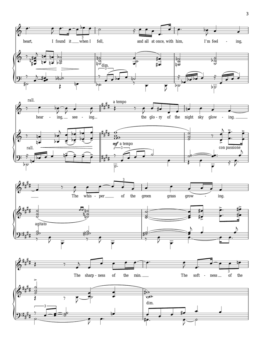 I Never Knew Tenor Voice scores gallery preview page 3