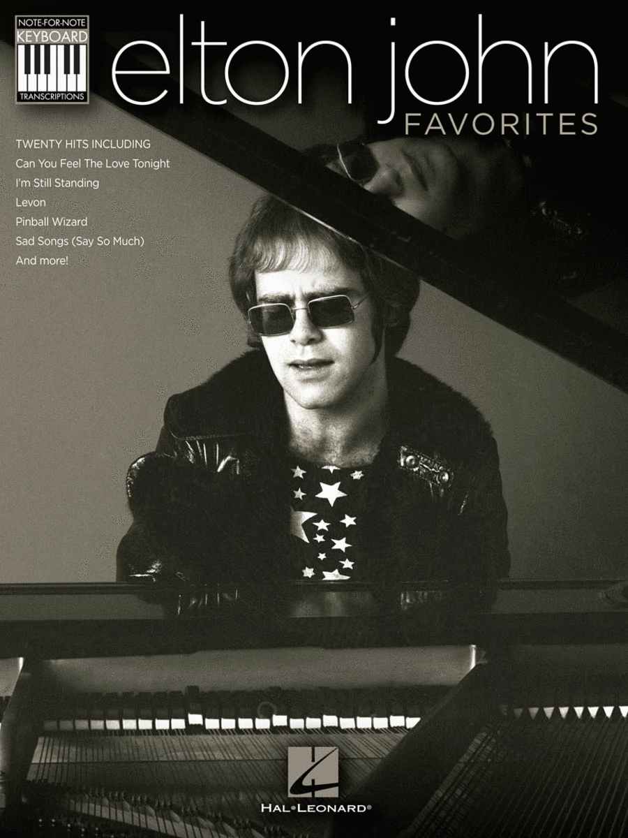 Elton John Favorites Piano scores gallery preview page 1