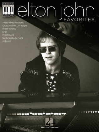 Book cover for Elton John Favorites