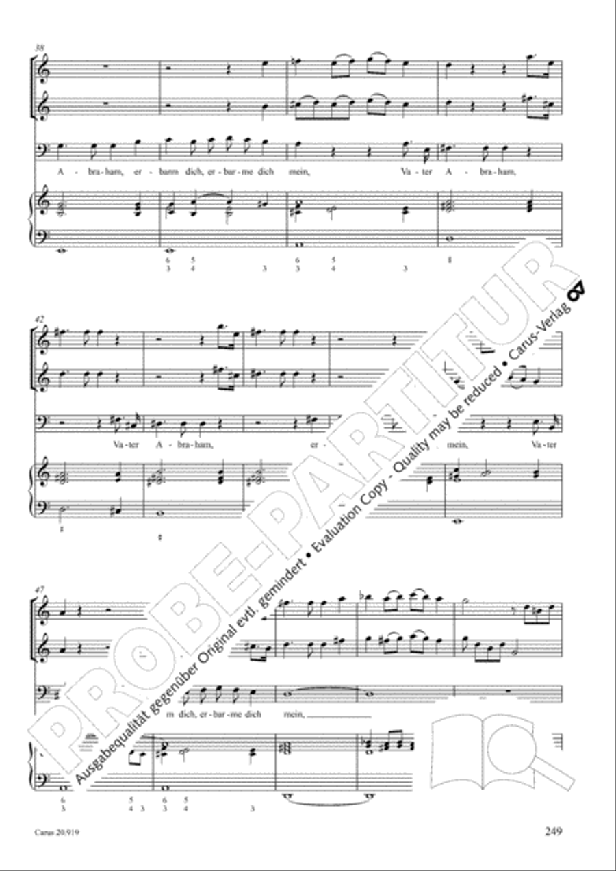 Opera varia I. Works with 1-7 parts (Complete edition, vol. 19) [Werke mit 1-7 obligaten Stimmen] Score scores gallery preview page 306