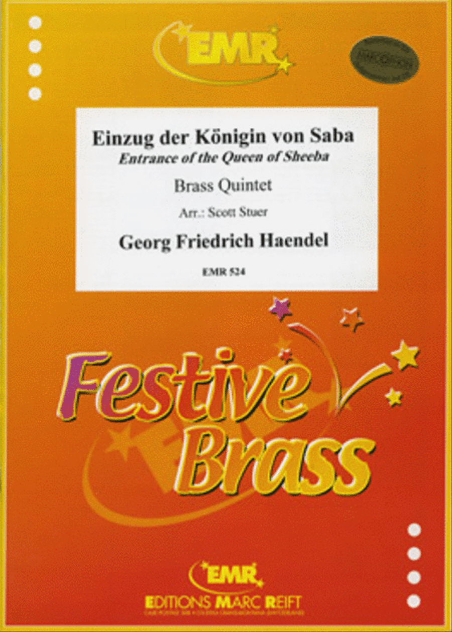 Einzug der Konigin von Saba Brass Quintet scores gallery preview page 1