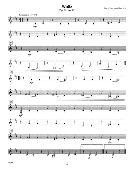Classics For Clarinet Quartet, Volume 2 - 3rd Bb Clarinet