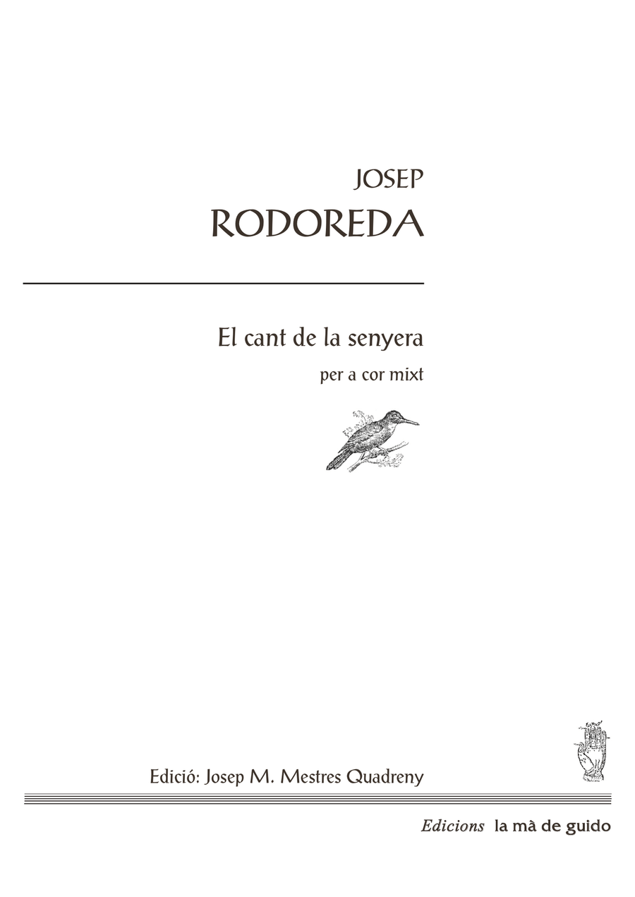 El cant de la senyera El cant de la senyera 4-Part scores gallery preview page 1