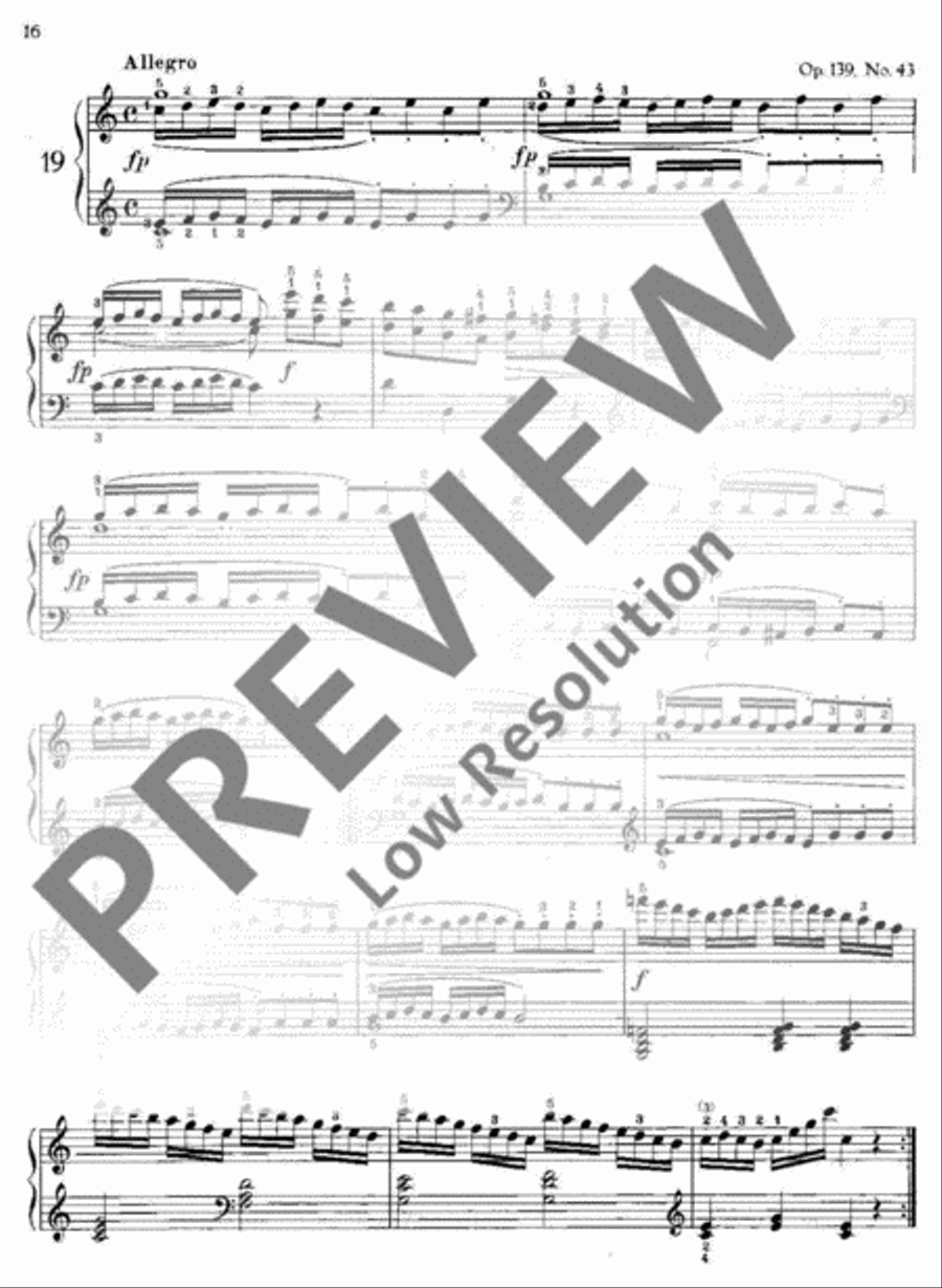 The practical Czerny Piano Solo scores gallery preview page 17