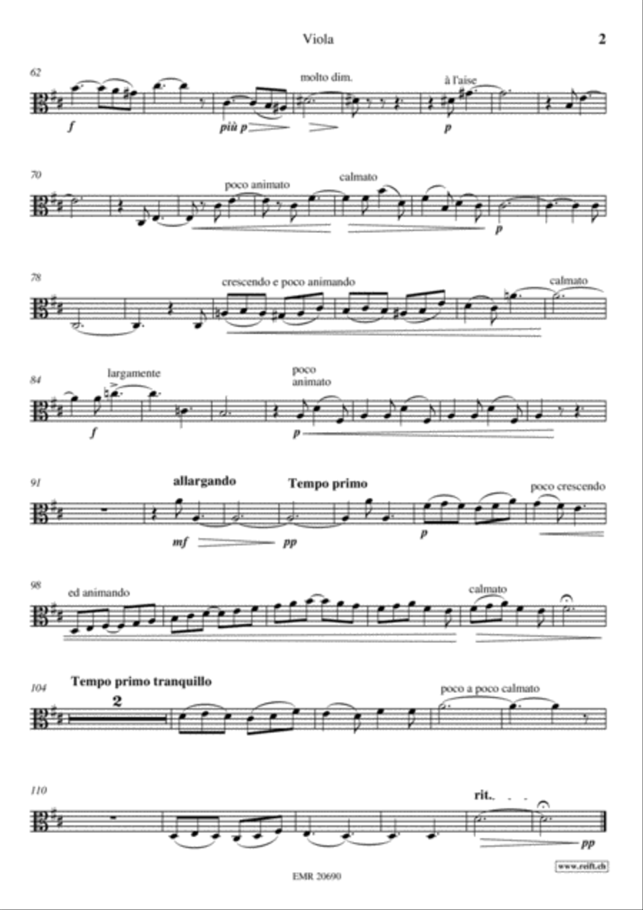 Cavatine Cavatine Viola scores gallery preview page 4