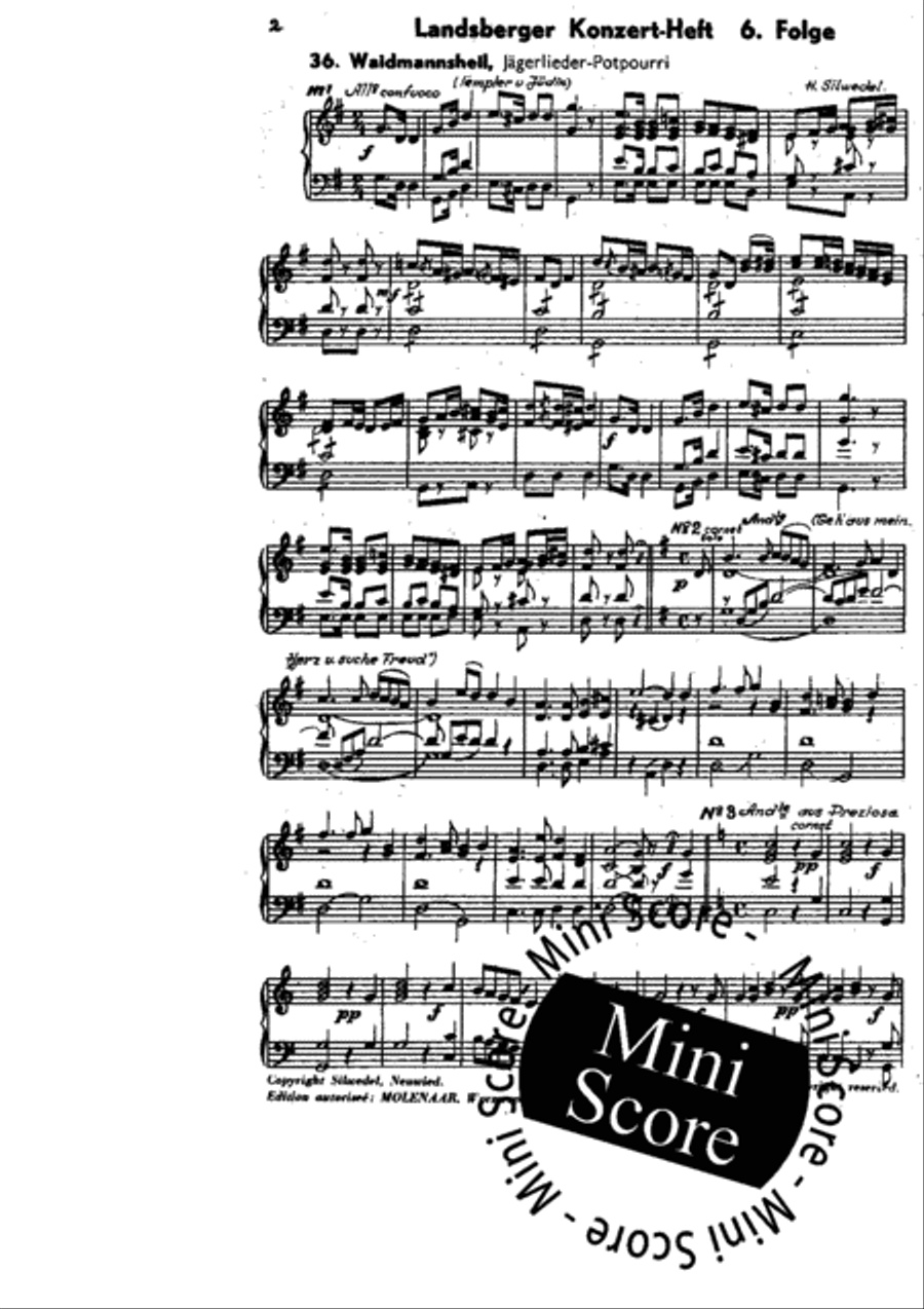 Landsberger Concert-Album Concert Band scores gallery preview page 4