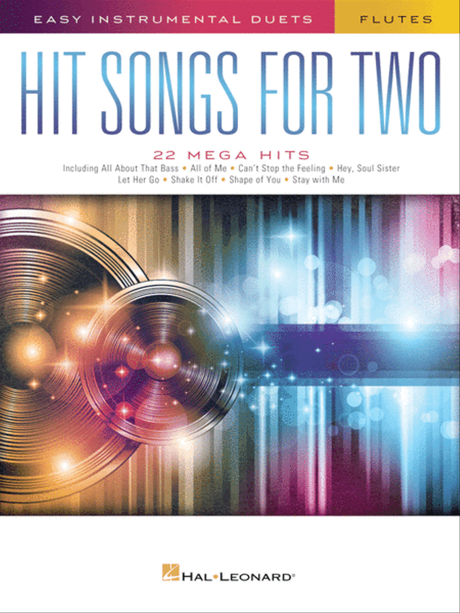 Hit Songs for Two Flutes Flute Duet scores gallery preview page 1