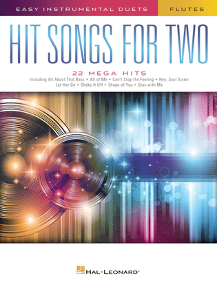 Book cover for Hit Songs for Two Flutes