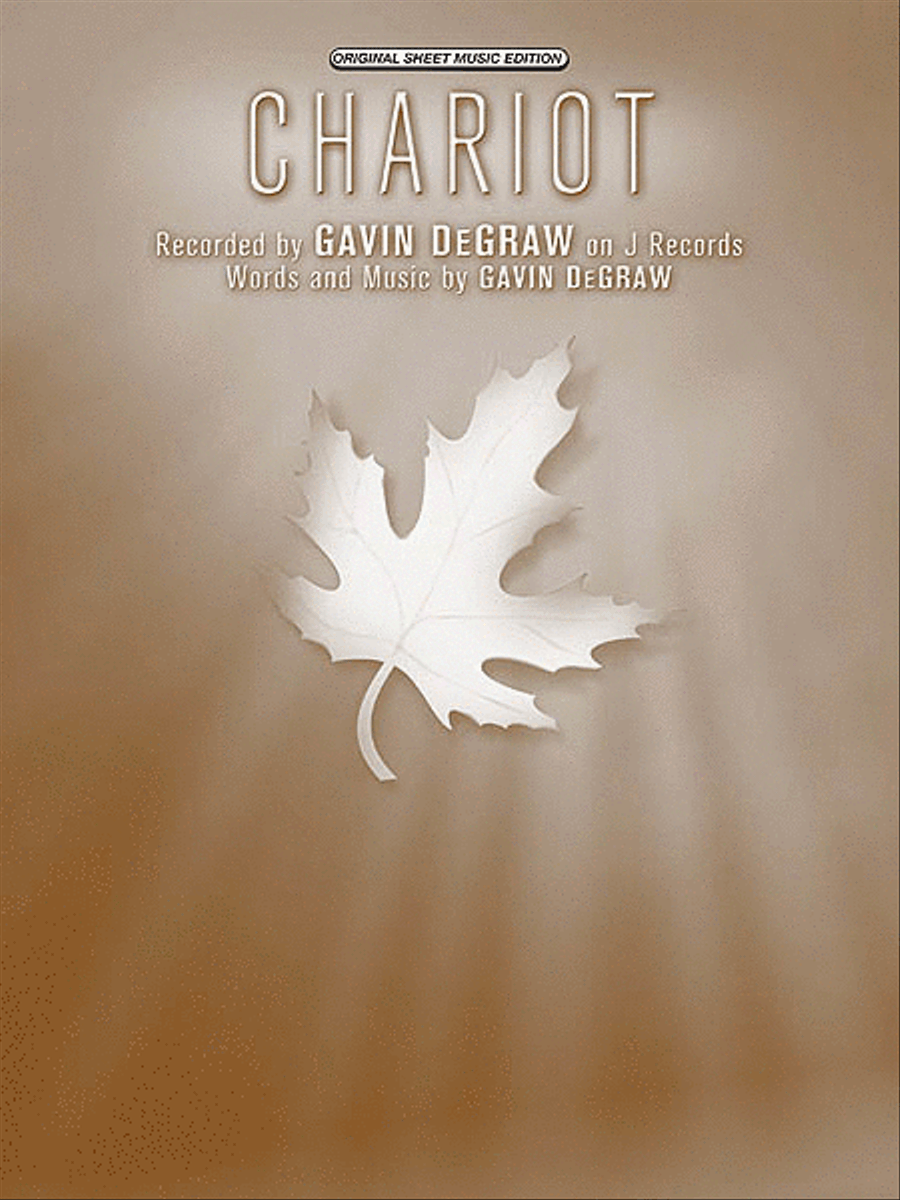 Chariot Piano, Vocal, Guitar scores gallery preview page 1