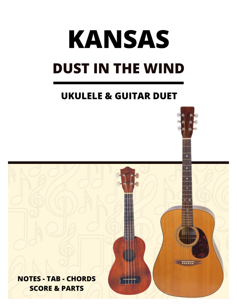 Dust In The Wind Guitar Tablature scores gallery preview page 1