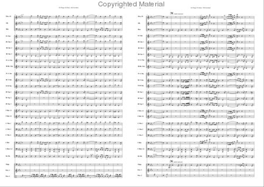 On Wings of Liberty On Wings of Liberty Concert Band scores gallery preview page 5