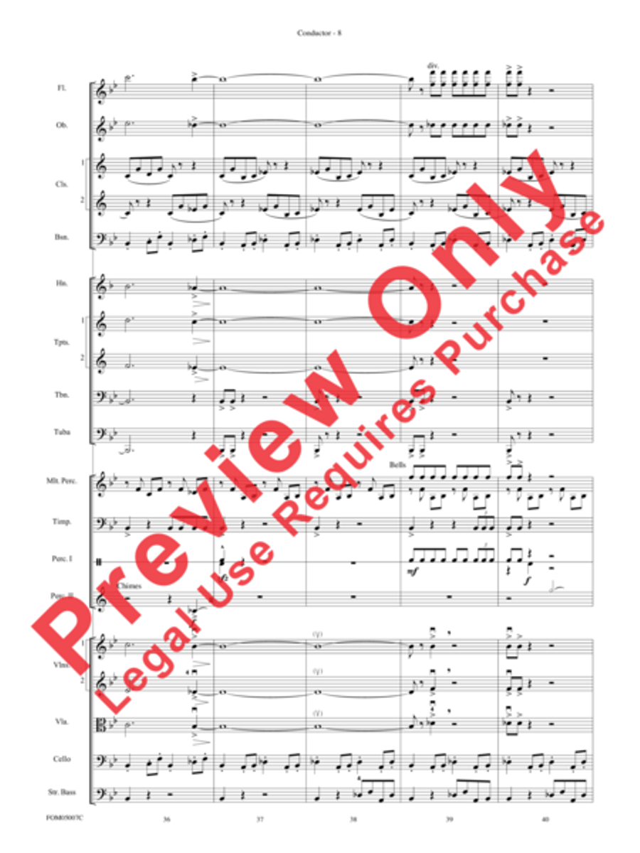 Selections from Star Wars: Episode III Revenge of the Sith Full Orchestra scores gallery preview page 38