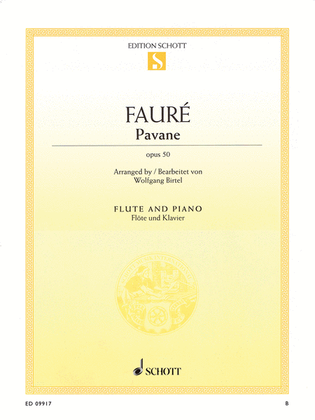 Book cover for Pavane, Op. 50