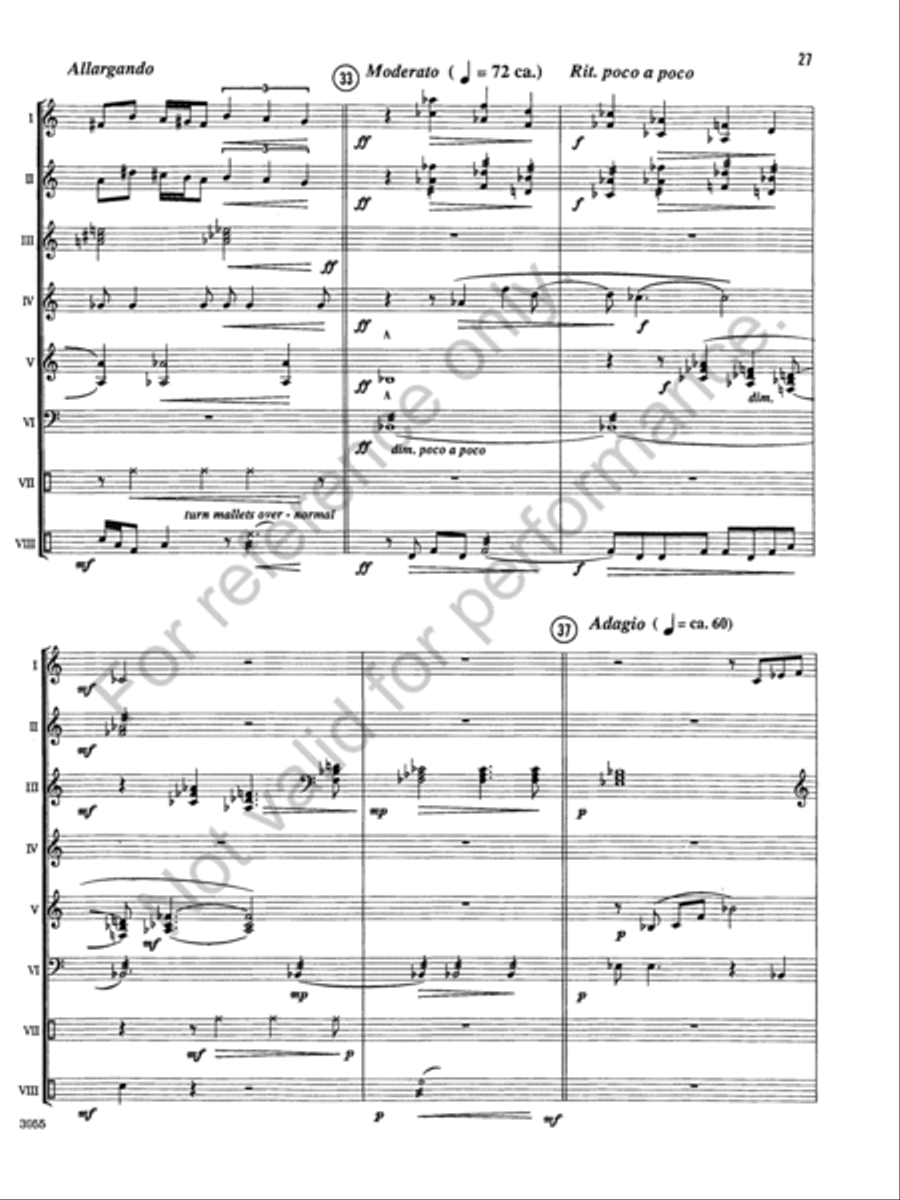 Windstone Suite Percussion Ensemble scores gallery preview page 26