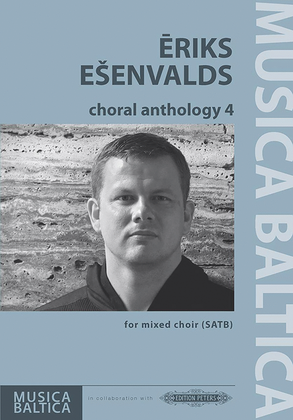 Book cover for Choral Anthology 4 for Mixed Choir (SATB)