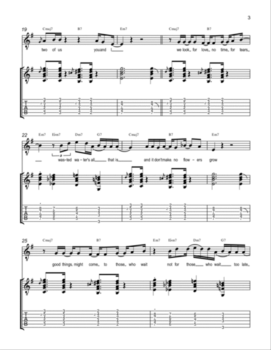 Just The Two of Us Electric Guitar scores gallery preview page 3